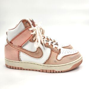 Nike Dunk High 1985 Shoes Women Size 10 Arctic Orange White